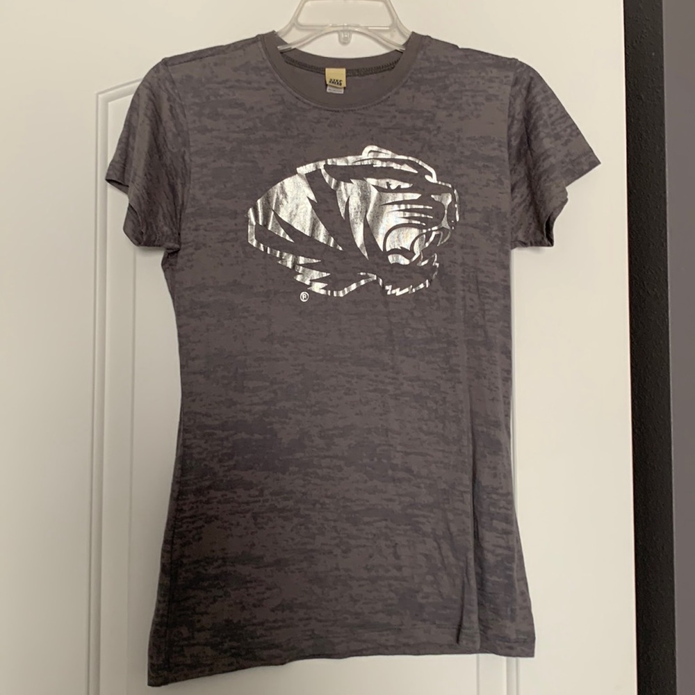 Mizzou burnt out tee